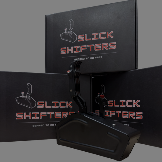 Stealth Magnum Grip Ratcher Shifter + Side Plate with Button (COMBO)